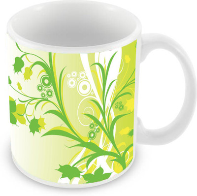 

Sleep Nature's SN-MG-1155 Ceramic Mug(350 ml), Multicolor