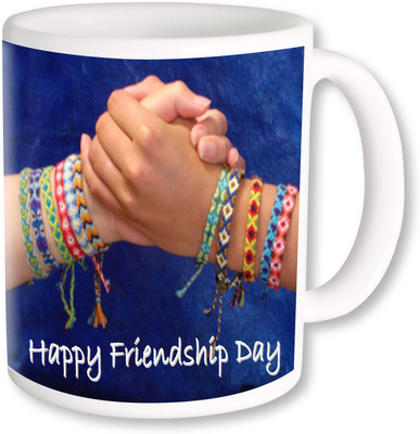 

PhotogiftsIndia Happy Friendship Day 119 Ceramic Mug(350 ml), Multicolor