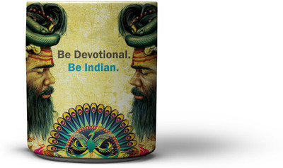 

The Indian Love Ceramic Mug, Multicolor