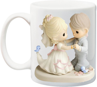 

ME&YOU Gift for Girlfriend/boyfriend/husband/wife/lover 0n anniversary or valentine's day printed Ceramic Mug(325 ml), Multicolor