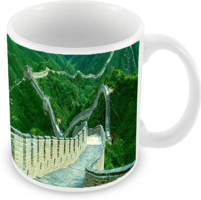 

Sleep Nature's SN-MG-408 Ceramic Mug(350 ml), Green