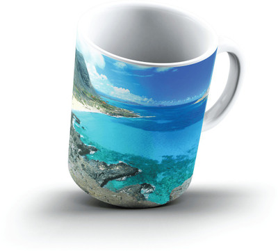 

Ucard View From Makapuu Oahu Hawaii2699 Bone China, Ceramic, Porcelain Mug(325 ml), Multicolor