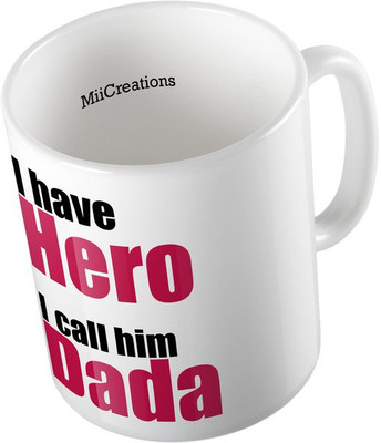 

MiiCreations MUG-W-00008 Ceramic Mug(325 ml), Multicolor