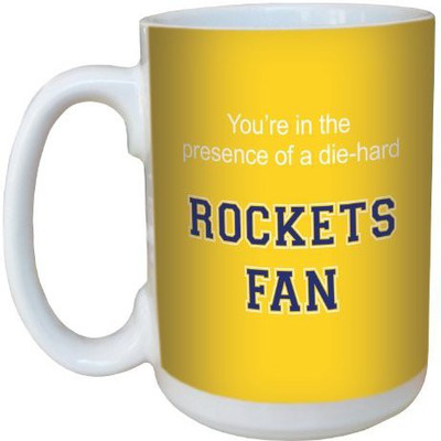 

Tree-Free Greetings Greetings lm44582 Rockets College Football Fan Ceramic with Full-Sized Handle, 15-Ounce Ceramic Mug(60 ml), Multicolor