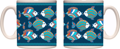 

Posterboy Aqua Ceramic Mug, Multicolor