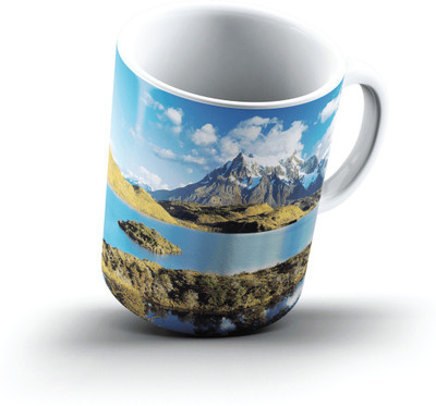 

Ucard Pehoe Lake Torres Del Paine Chile2586 Bone China, Ceramic, Porcelain Mug(325 ml), Multicolor