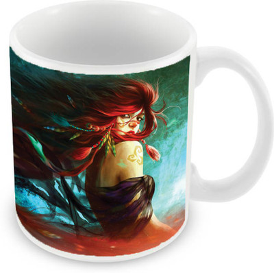 

Sleep Nature's SN-MG-2046 Ceramic Mug(350 ml), Multicolor