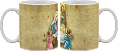 

Artifa Artistic Jesus Birth Porcelain, Ceramic Mug(350 ml), Multicolor