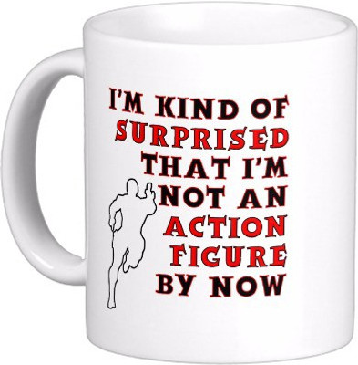 

Exoctic Silver Quoteds ooooo42 Ceramic Mug(300 ml), Multicolor