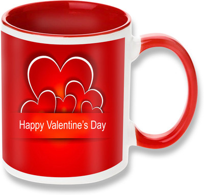 

PhotogiftsIndia happy valentine day 009 Ceramic Mug(325 ml), Multicolor