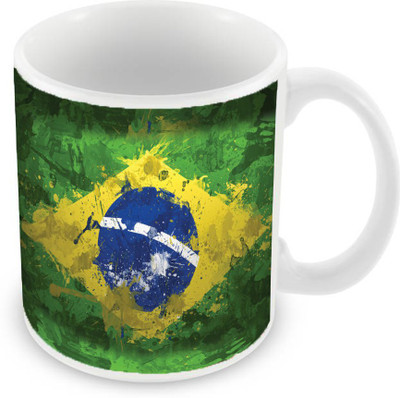 

Sleep Nature's SN-MG-1157 Ceramic Mug(350 ml), Green