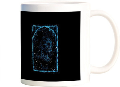 

Rangeele Inkers Game Of Thrones White Walker Ceramic Mug(300 ml), Multicolor