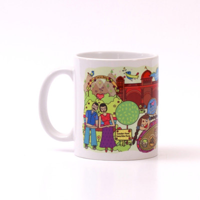 chumbak Pune Ceramic Coffee Mug(300 ml) chumbak Pune Ceramic Coffee Mug(300 ml)