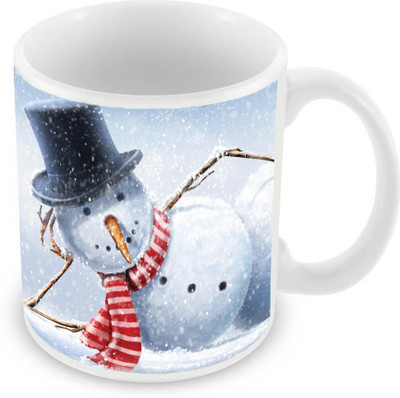 

Sleep Nature's SN-MG-1078 Ceramic Mug(350 ml), White