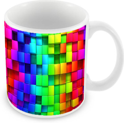 

Sleep Nature's SN-MG-186 Ceramic Mug(350 ml), Multicolor