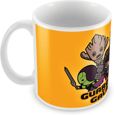 

Posterboy Guardians of the galaxy - Kawaii Art (Officially Licensed) Ceramic Mug(350 ml), Multicolor