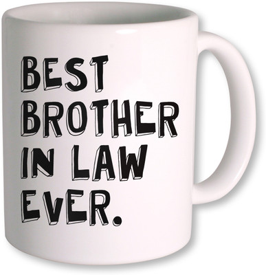 

PhotogiftsIndia Best Brother In low Ever Coffee Ceramic Mug(350 ml), White
