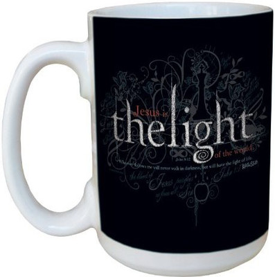 

Tree-Free Greetings Greetings lm44352 Twilight The Light: John 8:12 Ceramic with Full-Sized Handle, 15-Ounce Ceramic Mug(60 ml), Multicolor