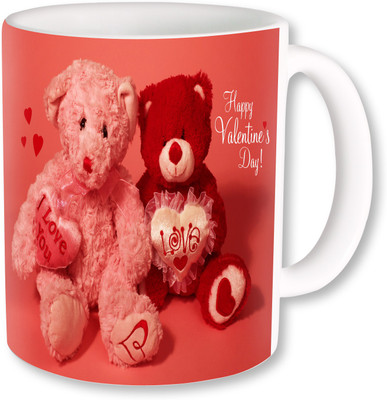 

PhotogiftsIndia happy valentine day 065 Ceramic Mug(325 ml), Multicolor