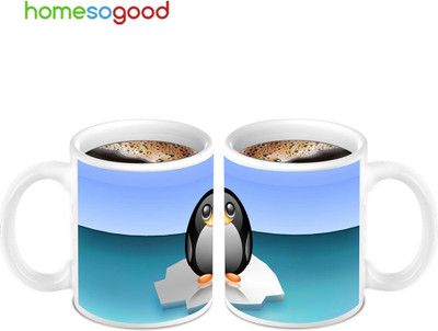 45% OFF on Homesogood Cute And Sweet Penguins Ceramic Mug(280 ml, Pack of 2) 45% OFF on Homesogood Cute And Sweet Penguins Ceramic Mug(280 ml, Pack of 2)