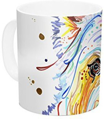 

Kess InHouse InHouse Rebecca Fischer Bella Scottish Terrier Ceramic Coffee, 11 oz, Multicolor Ceramic Mug(60 ml)