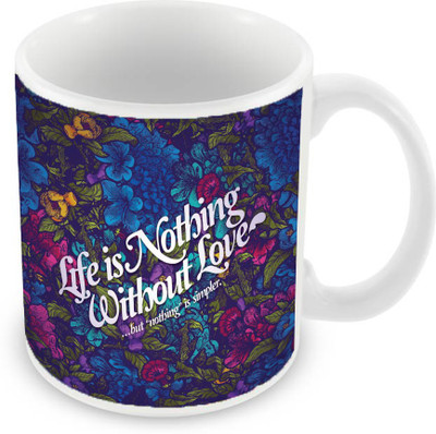 

Sleep Nature's SN-MG-2055 Ceramic Mug(350 ml), Multicolor