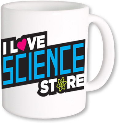 

PhotogiftsIndia I Love Sience Store Ceramic Mug(325 ml), Multicolor