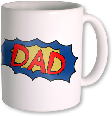 

PhotogiftsIndia Gifts For Dad Coffee Ceramic Mug(350 ml), White