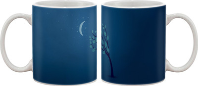 

Artifa Tree In Moonlight Porcelain, Ceramic Mug(350 ml), Multicolor