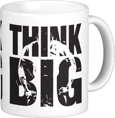 

Exoctic Silver MUG98 Ceramic Mug(250 ml), White