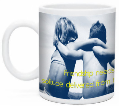 Shopmillions Friends Forever Ceramic Mug(350 ml)