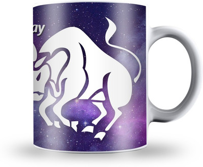 

Presto TAURUS Zodiac Sign Gift Coffee Ceramic Mug(330 ml), White