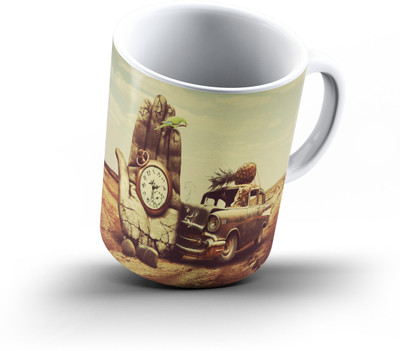 

Ucard Surreal288 Bone China, Ceramic, Porcelain Mug(325 ml)