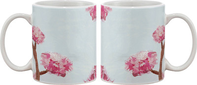 

Artifa Blooming Spring Porcelain, Ceramic Mug(350 ml), Multicolor