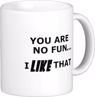 

Exoctic Silver Best Quoted Coffee 00110 Ceramic Mug(300 ml), Multicolor