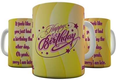 

Shaildha HB_14_05 Ceramic Mug(350 ml), Multicolor