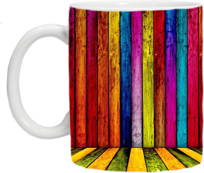 mahis fashion MAHI MUG 25 Ceramic Mug(250 ml), Multicolor