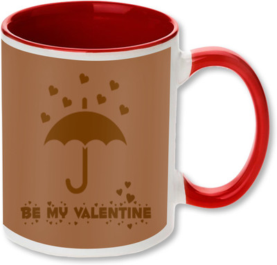 

Heyworlds be my valentine day gifts 001 Ceramic Mug(325 ml), Multicolor