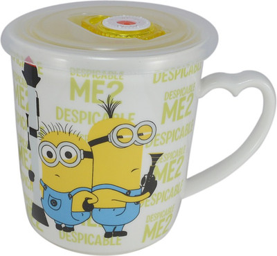 

Saamarth Impex SI-4760 Ceramic Mug(350 ml), White