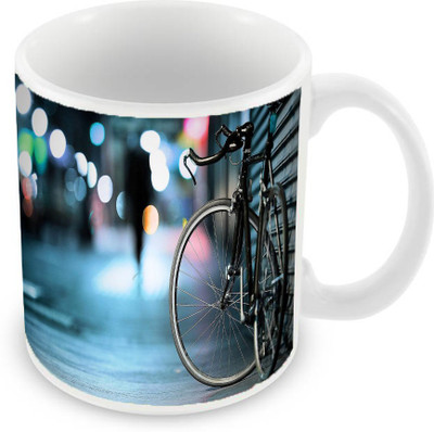 

Sleep Nature's SN-MG-787 Ceramic Mug(350 ml), Multicolor