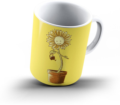 

Ucard Gardener Of Spring319 Bone China, Ceramic, Porcelain Mug(325 ml), Multicolor
