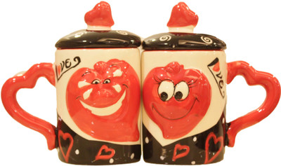 

Browse House Love Coffees- Set of 2 Ceramic Mug(250 ml, Pack of 2), Multicolor