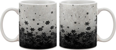 

Artifa Grey Abstract Porcelain, Ceramic Mug(350 ml), Multicolor