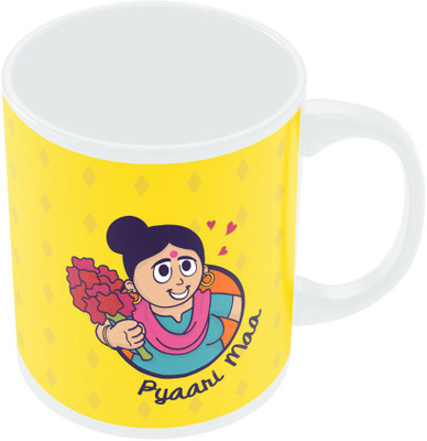 12% OFF on PosterGuy Love you Mom Mother's Day Gift Ceramic Mug(325 ml)