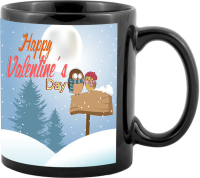 

SKY TRENDS Valentine Gifts For Special Girlfriend,Boyfriend,Wife,Husband,design 141 Ceramic Mug(325 ml), Black