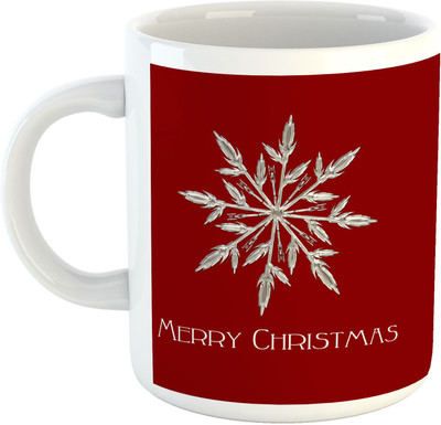 

Deeher Gifts Merry Christmas Design18 Ceramic Mug(330 ml), Multicolor