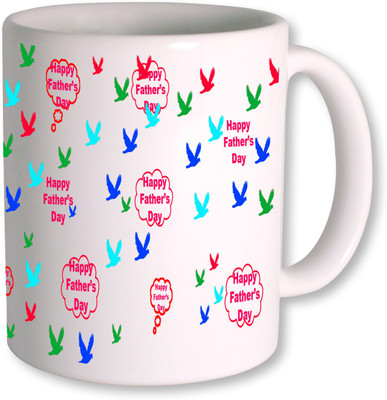 

PhotogiftsIndia Happy Fathers Day 167 Ceramic Mug(350 ml), White