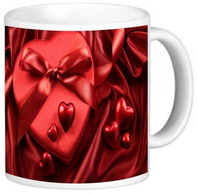 

Rikki Knight LLC Knight Ceramic Coffee, Box of Chocolates Valentines Ceramic Mug(60 ml), Multicolor