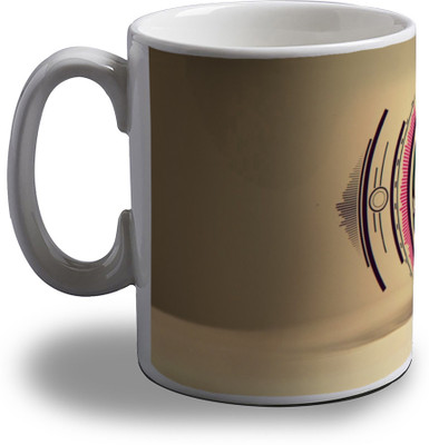 

Artifa Abstract Design AMG0158 Porcelain, Ceramic Mug(350 ml), Multicolor
