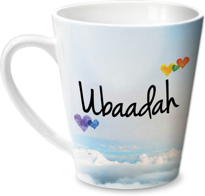 

Hot Muggs Simply Love You Ubaadah Conical Ceramic Mug(350 ml)